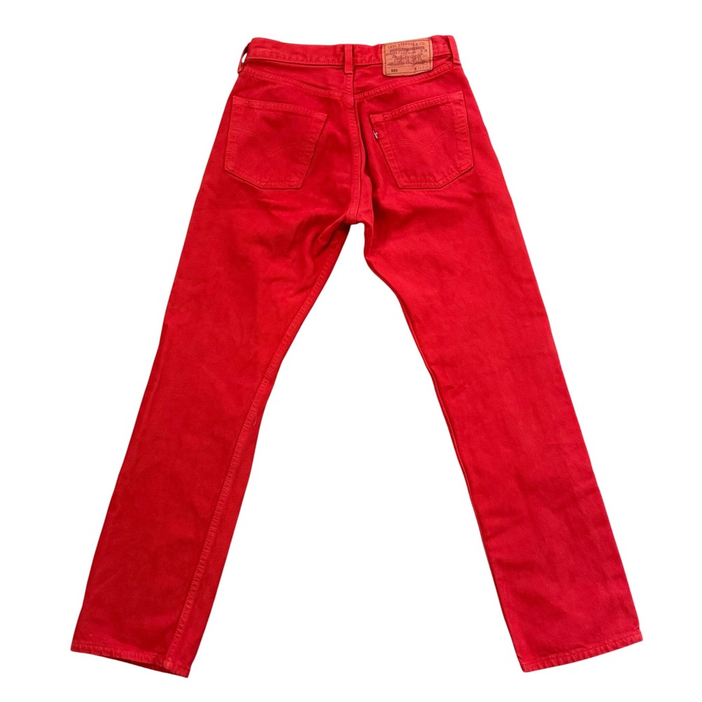 Vintage Levi's Red 501 Jeans - Picture 2 of 8